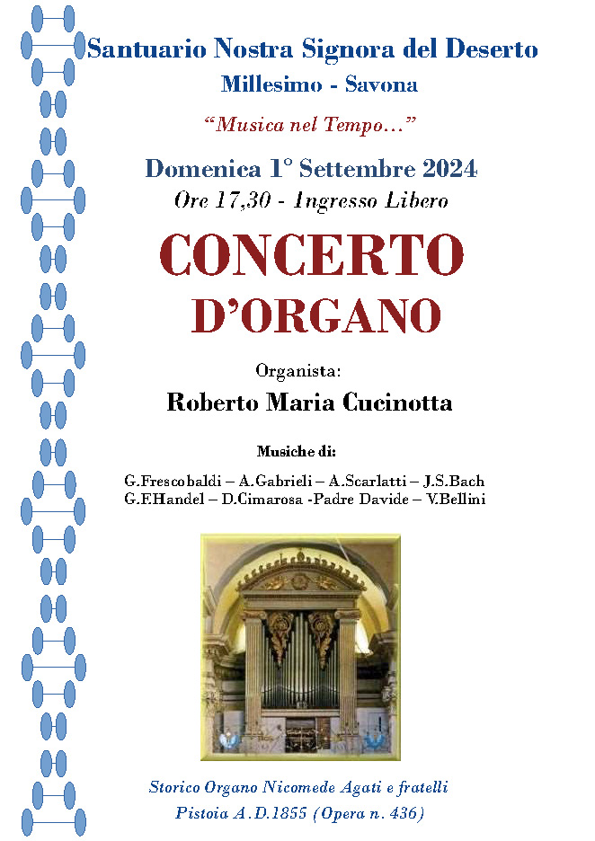 CONCERTO D'ORGANO 1-9-2024